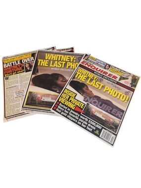 Whitney Houston Magazine Lot National Enquirer March 2012 Special Editions